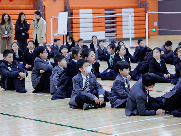 在校100天庆典,南通惠立学校